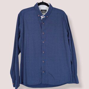 Thomson & Richards Polka Dot Shirt